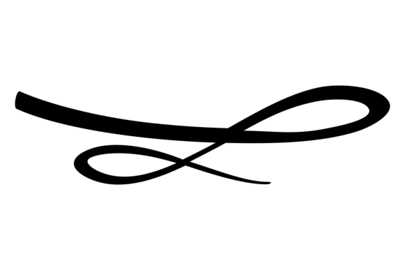 Download Calligraphic Underline Tail. Decorative - Graphic Collection